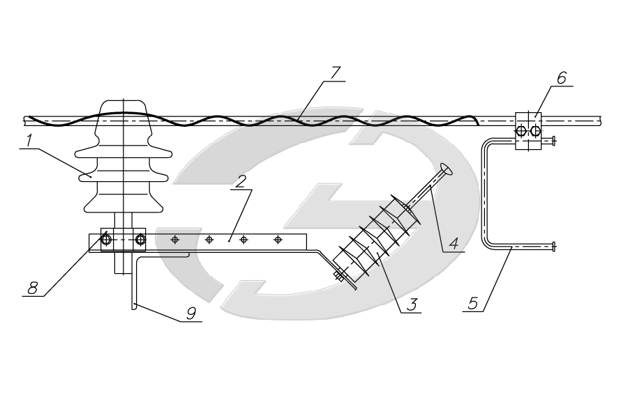 Устройство защиты от перенапряжений УЗПН-20-Ш 