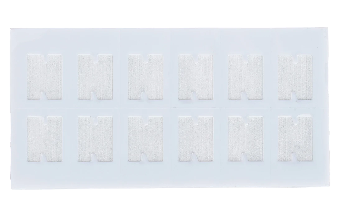 Карточка для чистки оптических коннекторов ССД "12xN"